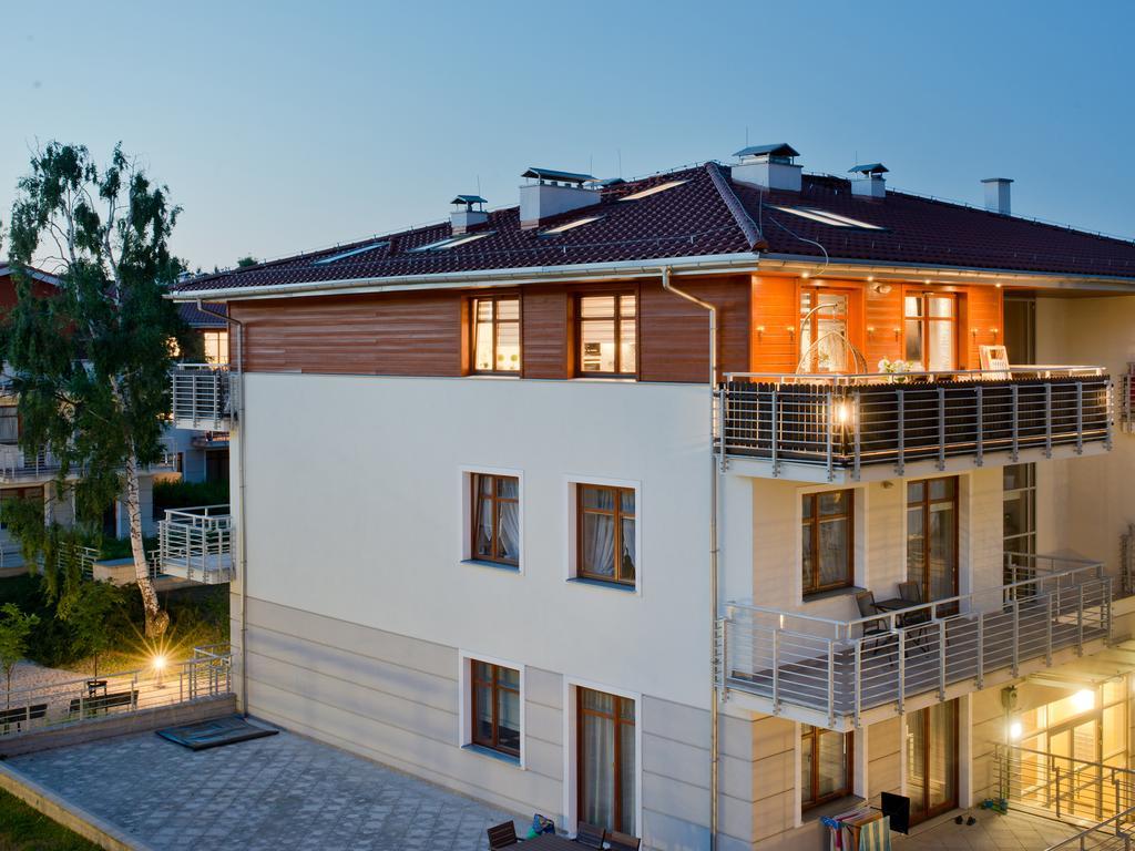 Strand Apartments Danzica Camera foto